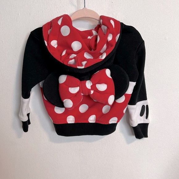 Minnie Mouse Hoodie Jacket|Size:3 months - Picture 4 of 5